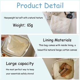 uekeboag open interior showing organized storage and easy access to cosmetics