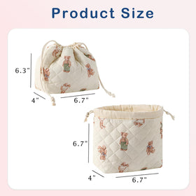 uekeboag close-up quilted cotton texture, soft padding for protection