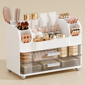 UFORU front view showing drawers open and organized, highlights quick access