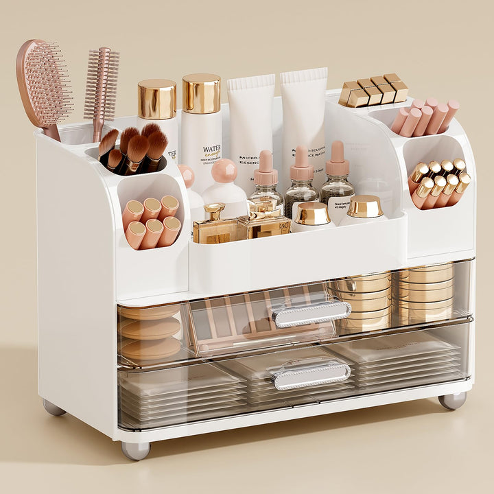 UFORU front view showing drawers open and organized, highlights quick access
