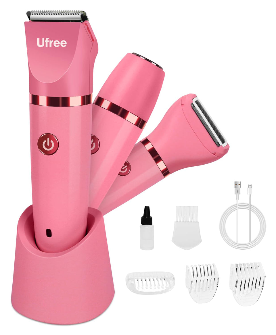 Ufree trimmer front view showing controls and sleek finish for easy handling