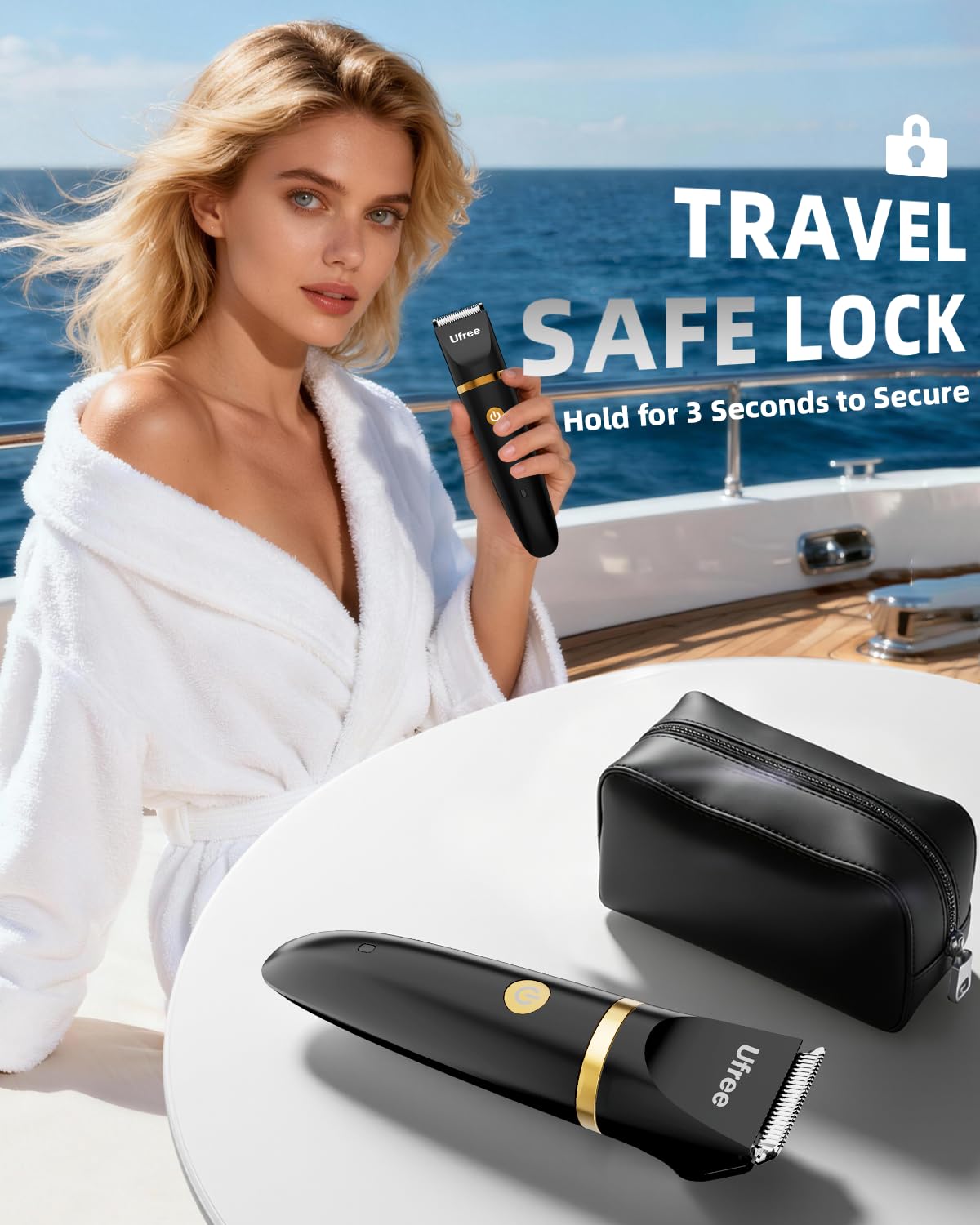 Ufree foil head detail for precise close shaves on small areas
