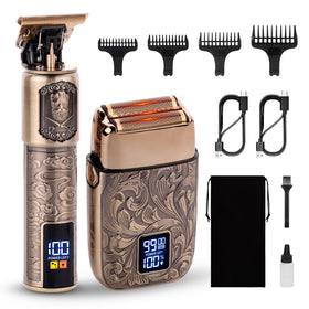 Ufree foil shaver front view showing ergonomic design and professional finish