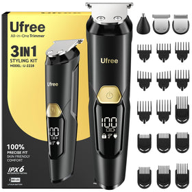 Ufree front packaging showing kit components and benefit of organized storage