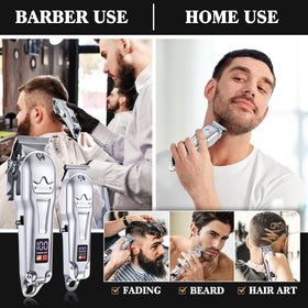Ufree guide combs arrangement with multiple sizes to create fades and consistent cutting lengths