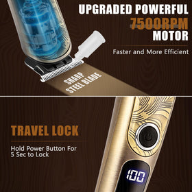 Ufree LCD display and control buttons visible for battery clarity and ease