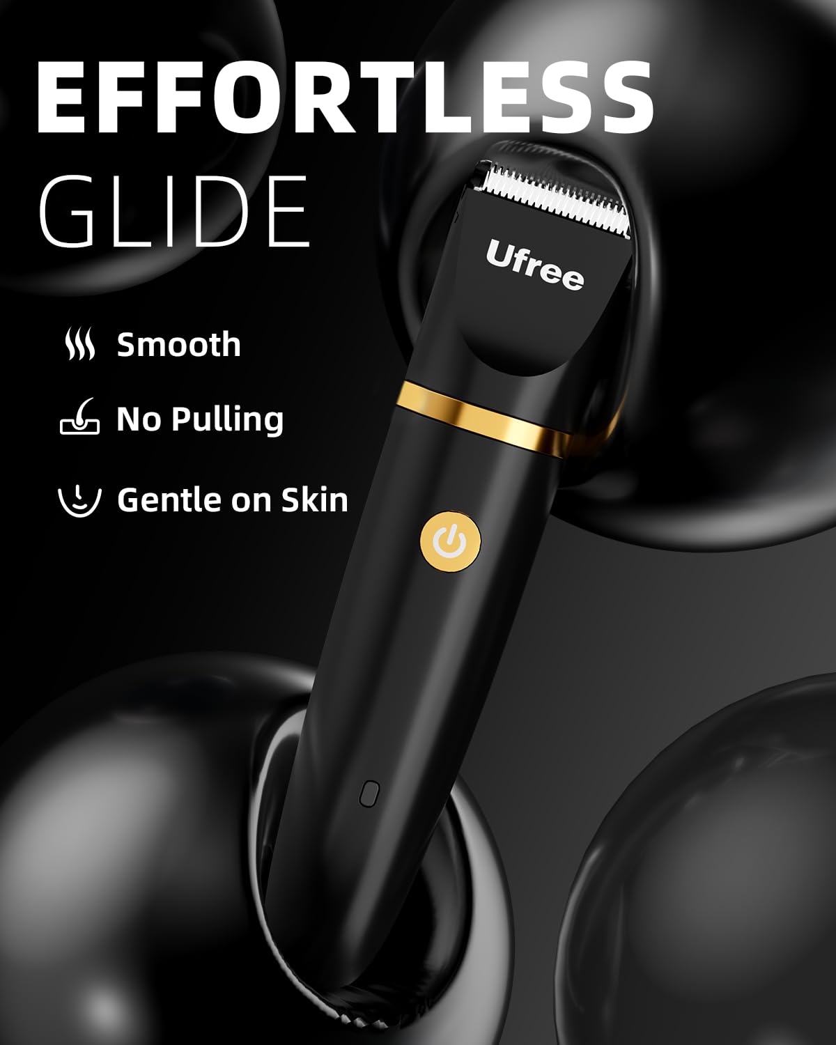 Ufree trimmer staged in bathroom lifestyle scene for everyday use