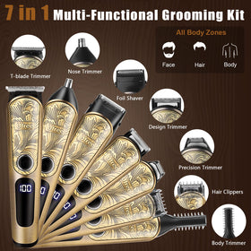 Ufree grooming kit on bathroom vanity showing neat storage and readiness