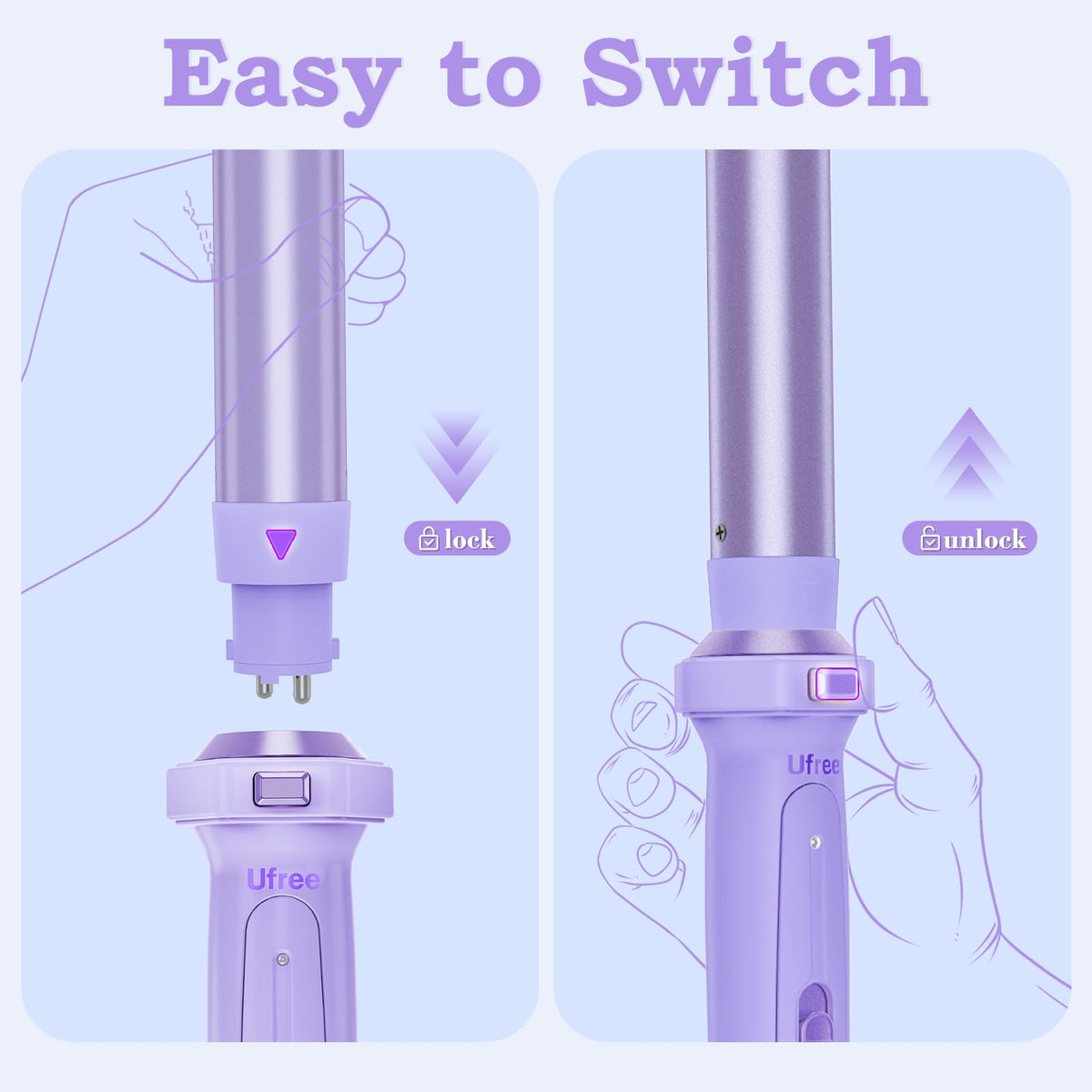 Ufree compact kit plugged in abroad to show dual voltage travel convenience and portability