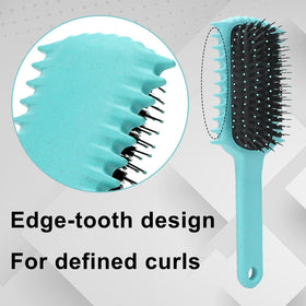 UHACLWS bristle detail highlighting boar-style bristles for gentle detangling