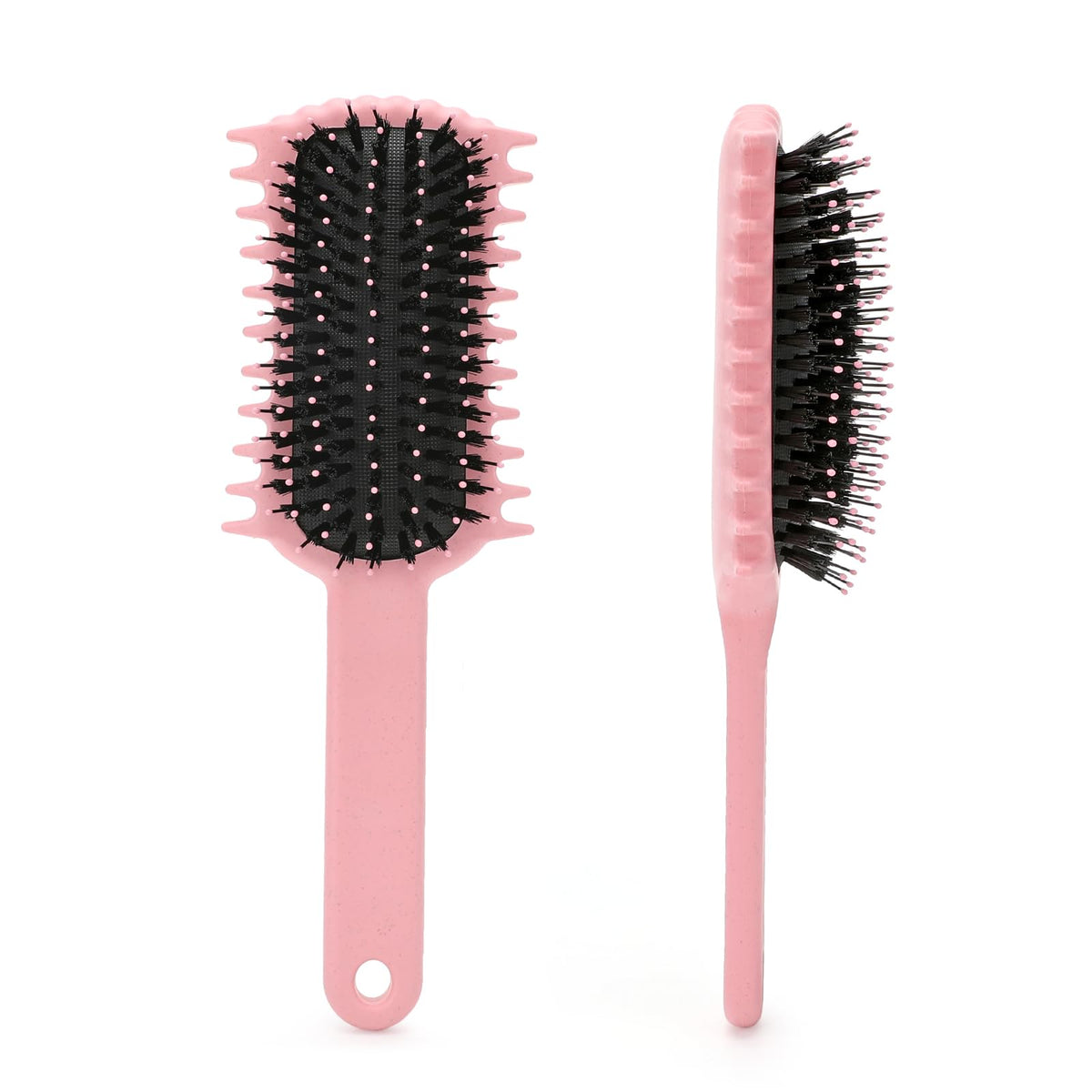 UHACLWS brush held in hand showing size and travel-friendly scale