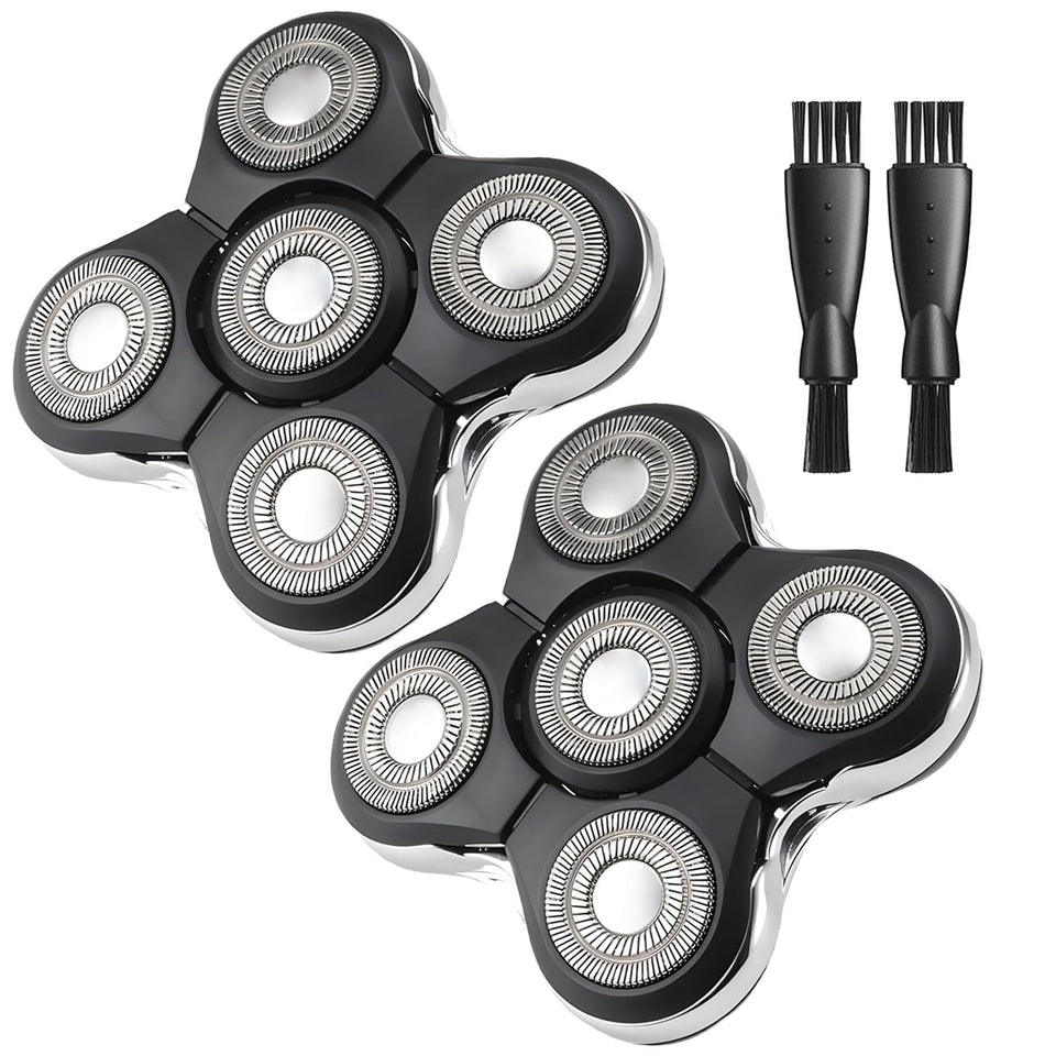 uijino replacement head pack front view showing included parts and clear benefit