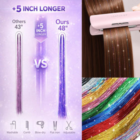 Uikreo beads and clips detail showing silicone beads and clips for secure, gentle attachment