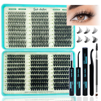 Uikreo front packaging showing full 600-piece kit and tools for easy styling