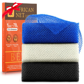 UJFQBH long net sponge front view showing full length and coverage benefit