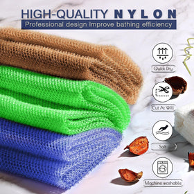 UJFQBH three-color set arranged to display included brown blue and green benefit