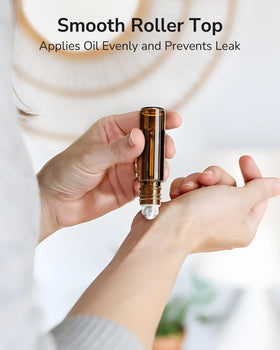 ULG amber glass close-up highlighting UV protection and durable thick glass