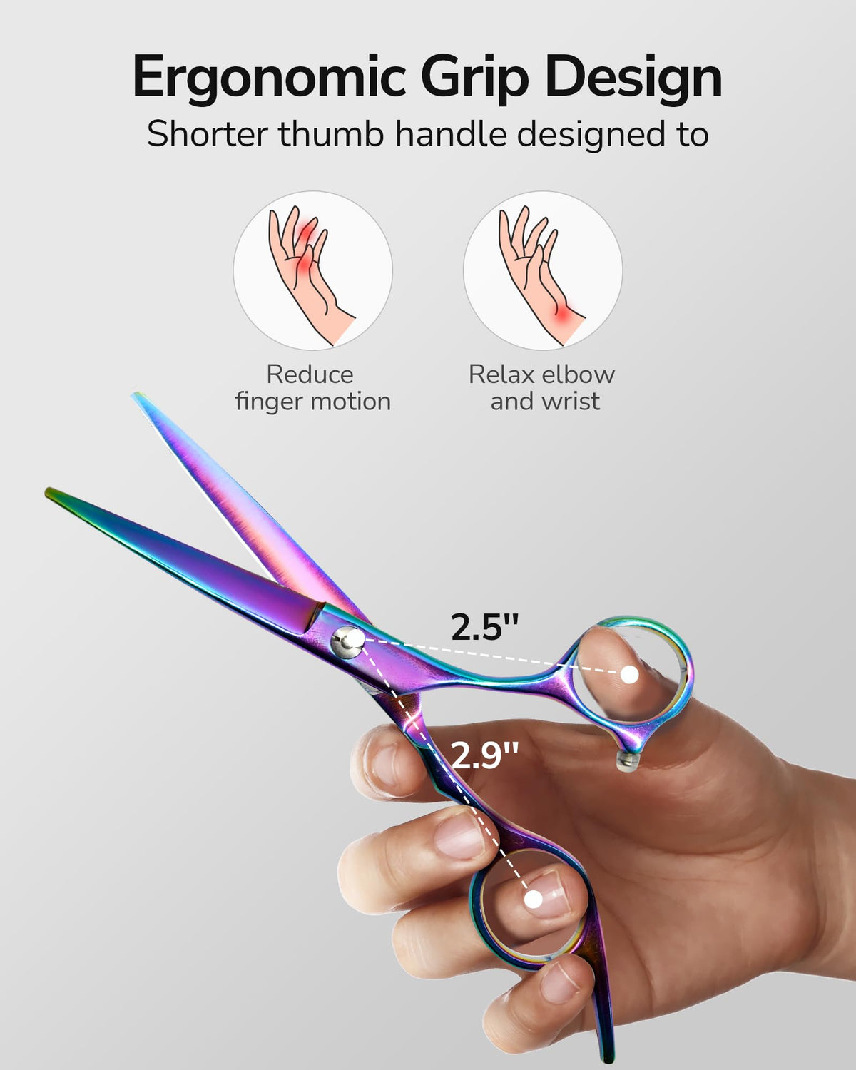 ULG polished blade mirror finish showing low friction and easy slicing