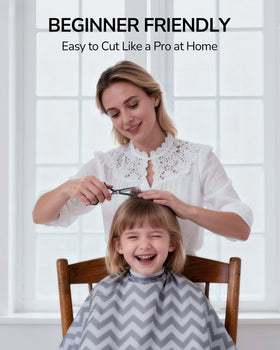 ULG black shears on salon counter conveying professional quality and durability