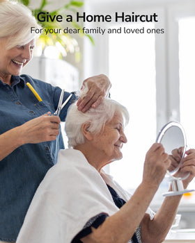 ULG offset handle with removable rubber inserts for ergonomic comfort and reduced wrist strain