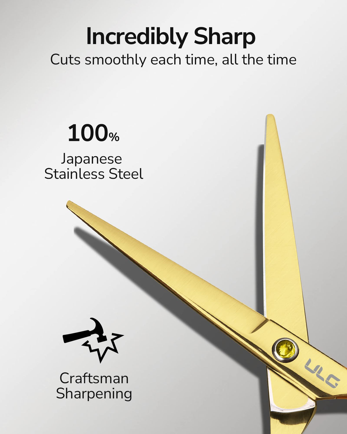 ULG offset handle detail demonstrating ergonomic wrist comfort