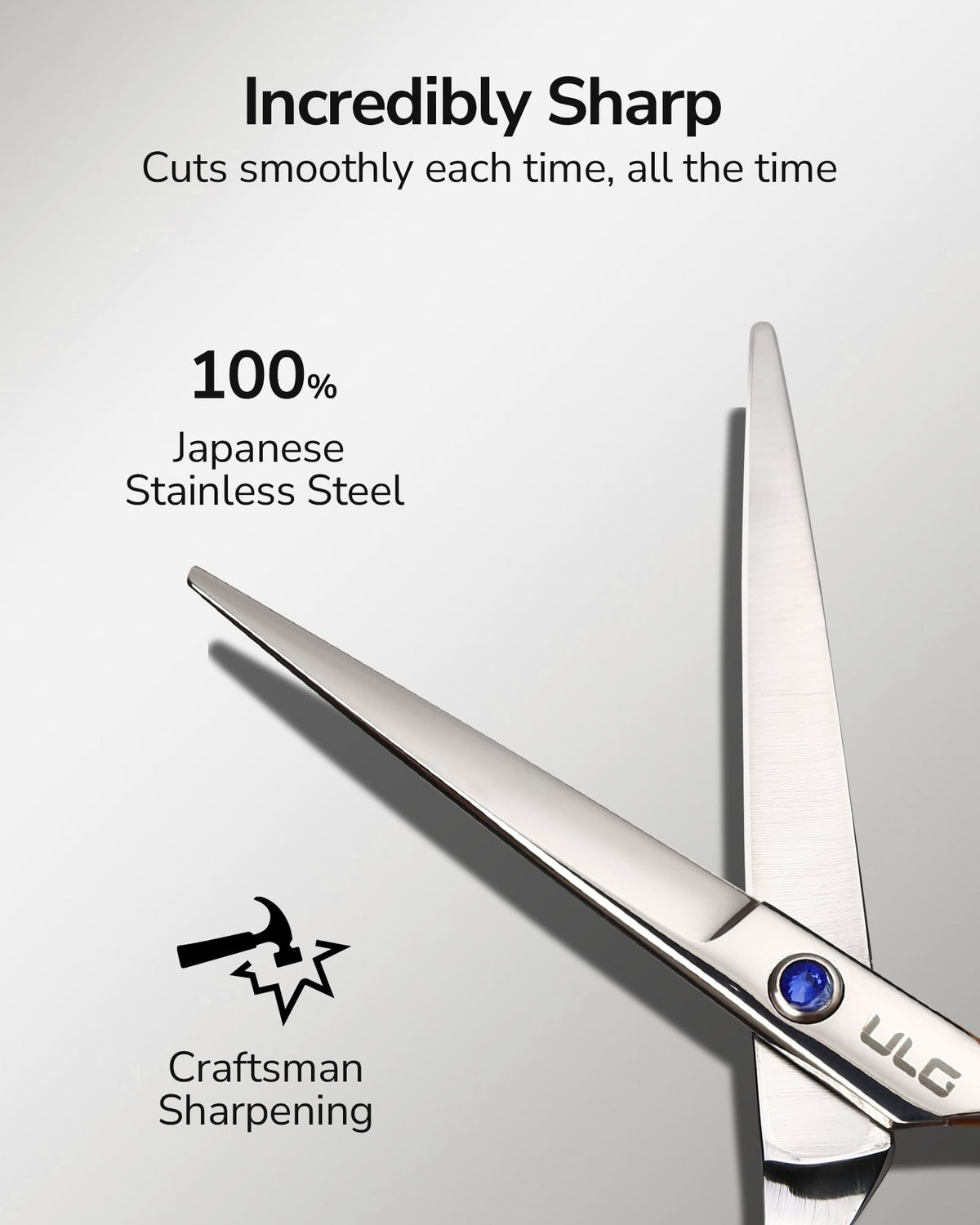 ULG offset handle detail highlighting ergonomic grip and reduced wrist strain