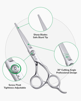 ULG offset handle detail showing ergonomic grip to reduce wrist strain benefit