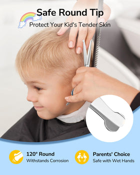 ULG close-up of rounded tip protecting delicate scalps