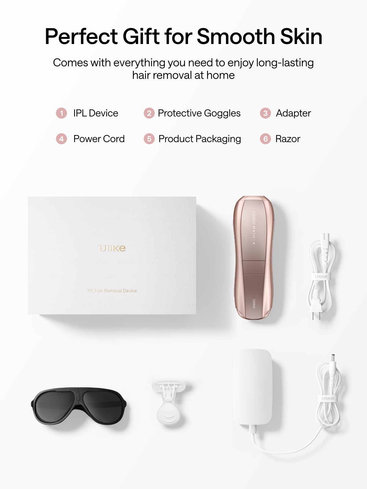 Ulike lifestyle bathroom setup conveying easy integration into self-care routine