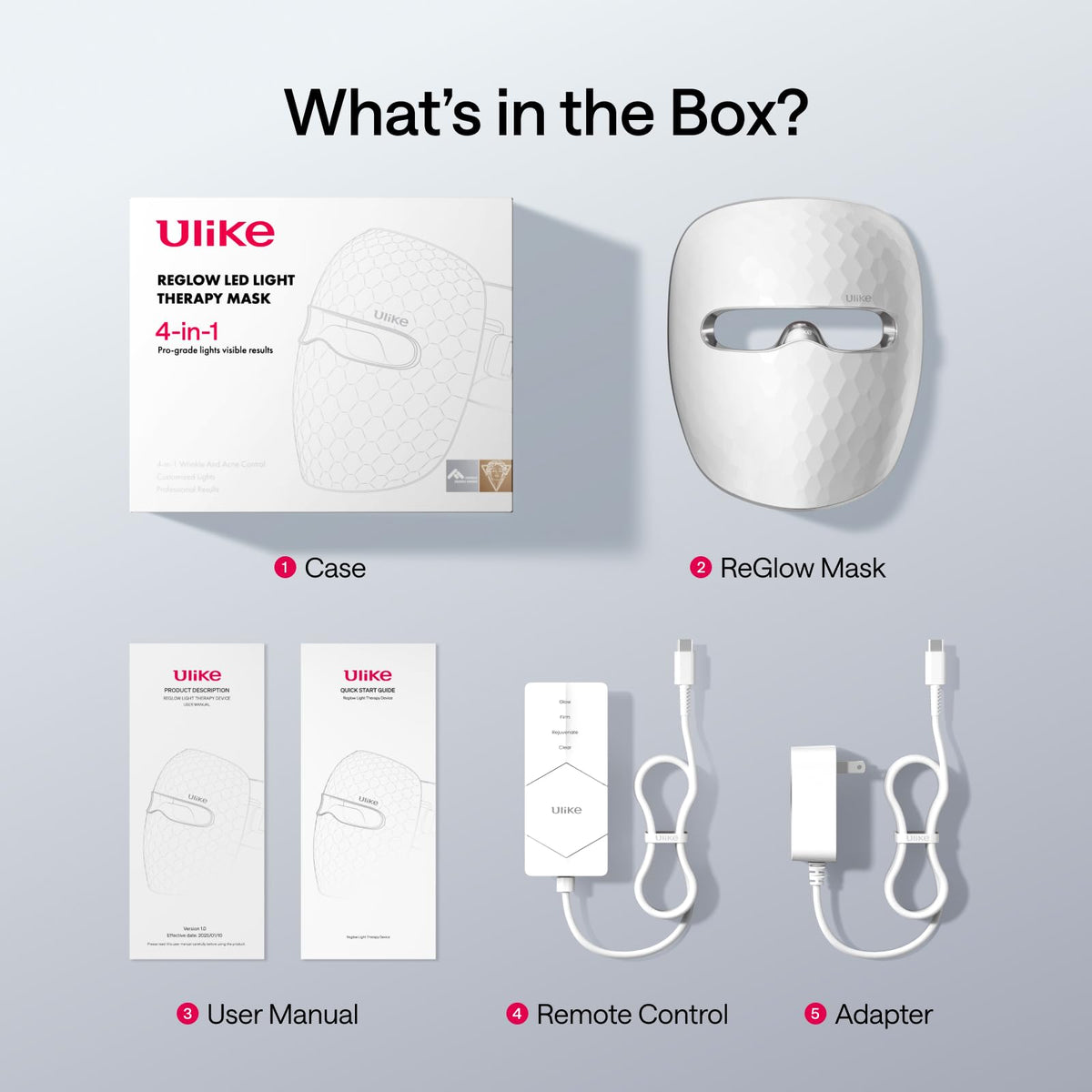 Ulike held in hand for size scale to show portable, cordless design