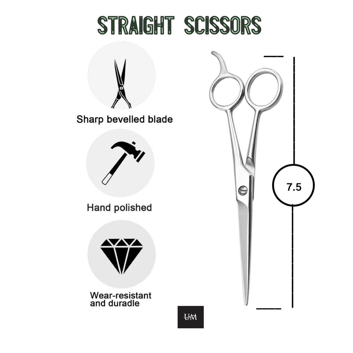 UM Supplies ergonomic handle close-up highlighting comfort and reduced hand fatigue benefit