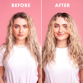 Umberto Giannini label close-up highlighting ingredients and transparency benefit