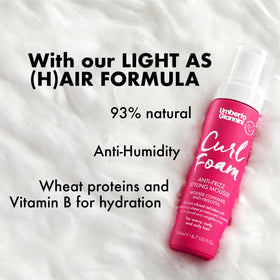 Umberto Giannini label close-up showing vegan and clean formula