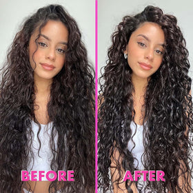 Umberto Giannini being diffused showing faster drying and enhanced volume
