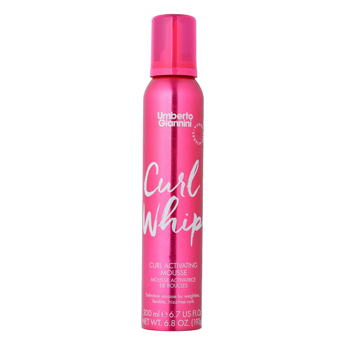 Umberto Giannini front packaging showing product and vanilla scent benefit