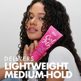 Umberto Giannini styled hair diffused showing added volume and shine benefit