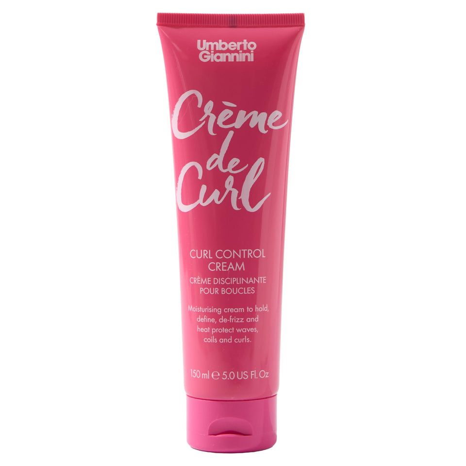 Umberto Giannini front packaging showing 150ml cream and clear branding benefits