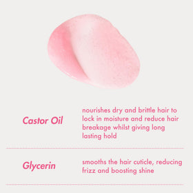 Umberto Giannini ingredients label closeup highlighting clean, vegan benefit