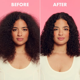 Umberto Giannini close-up of scrunched dry curls showing soft, touchable finish