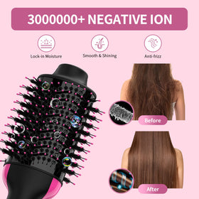 Umeely nylon pin and tufted bristles detail preventing tangles and adding volume