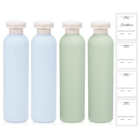 UMETASS front view of blue and green bottles showing color and capacity benefit