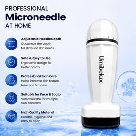 Umibelax handle close-up with non-slip ergonomic grip for control