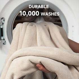 Umisleep neatly folded towel ready for travel and gym convenience