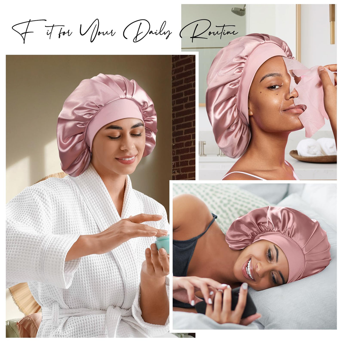 Umisleep worn in bedroom lifestyle scene conveying comfortable overnight wear