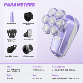 umither razor held in hand for scale showing compact, ergonomic design advantage