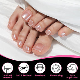 UNA GELLA applicator tab detail keeping fingers clean and ensuring precise placement