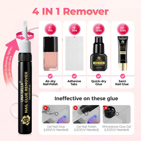 UNA GELLA bottle inside a makeup bag highlighting travel-friendly convenience benefit