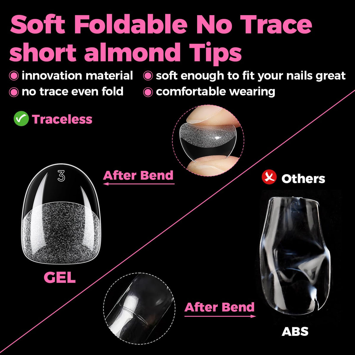 UNA GELLA crystal-clear finish close detail for accurate polish color