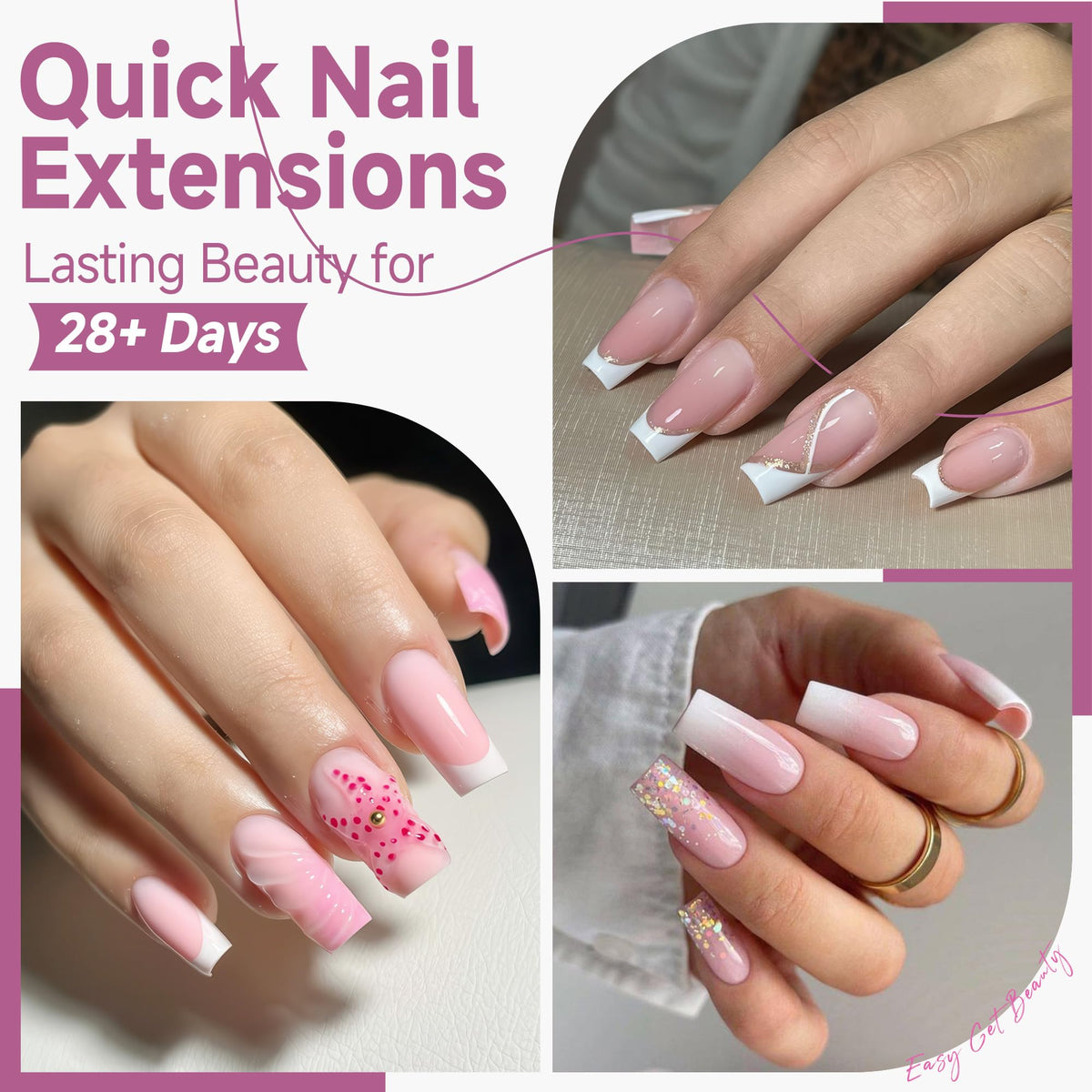 UNA GELLA close texture of pre-buffed surface improving adhesion and finish