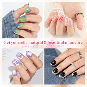 UNA GELLA close-up of inner deep matte texture improving adhesive grip